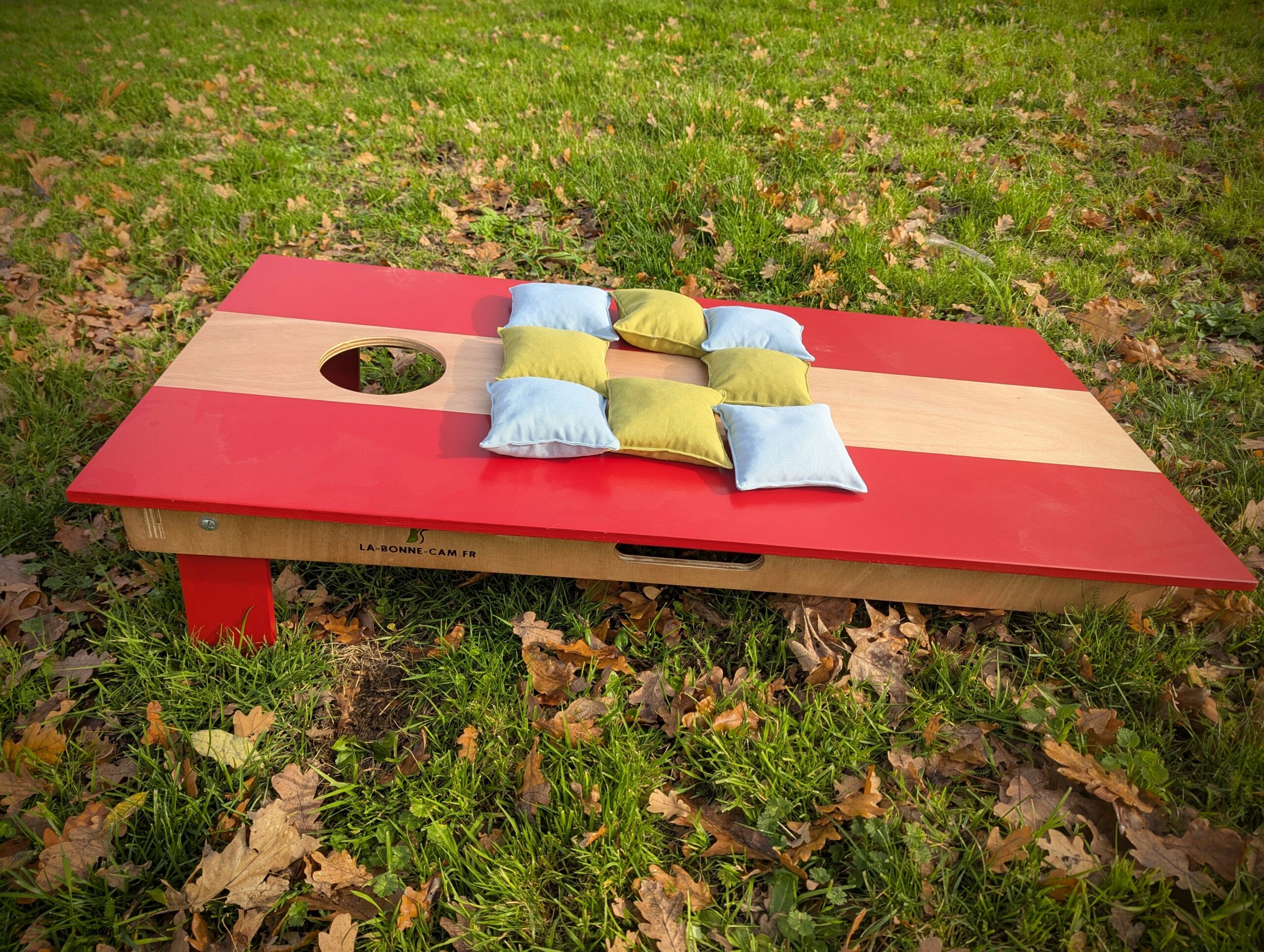 Jeu de Cornhole – fabrication artisanale – Image 2